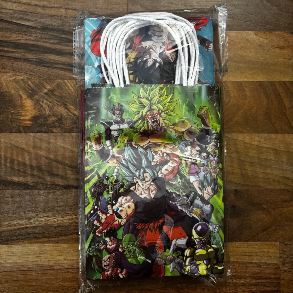 Dragon Ball Z favor bags